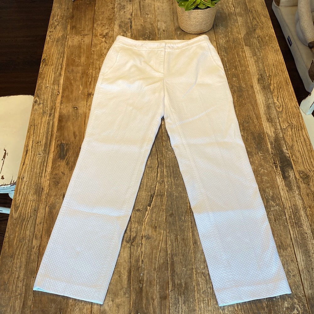J.McLaughlin white pants, size 4